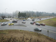 The intersection of Falk and 42nd at SR 500 in Vancouver is one of many projects being pushed to fund by business groups.