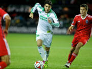 Diego Valeri was the Major League Soccer newcomer of the year in 2013.