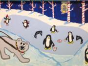 West Hazel Dell: This flock of happy penguins -- plus one polar bear -- won the voting public's hearts during last year's Winter Wonderland art contest at Portland International Raceway in Portland.