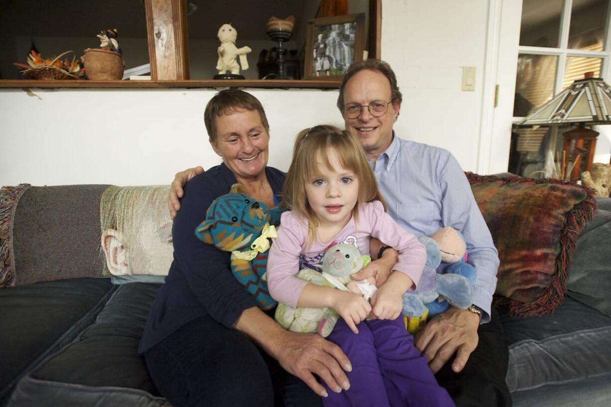 Todd and Tammi Williams are the biological grandparents -- and now the legal parents -- of 3-year-old Kennedy. &quot;Life has changed.