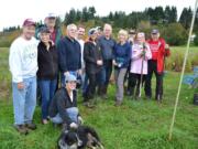 Hazel Dell: Members from the Rotary Club of Vancouver participated in a day of service at the 78th Street Heritage Farm on Oct. 31 with the Partners in Careers Roots to Road program.