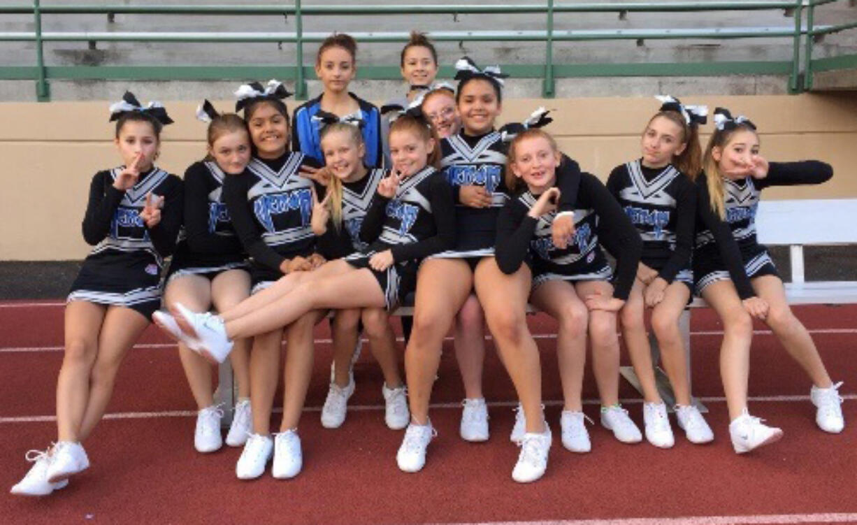 Clark Count: The East Vancouver Venom finished first in the junior midget division at the Greater Northwest Conference Cheer Competition, earning them a spot at regionals later this month in California.