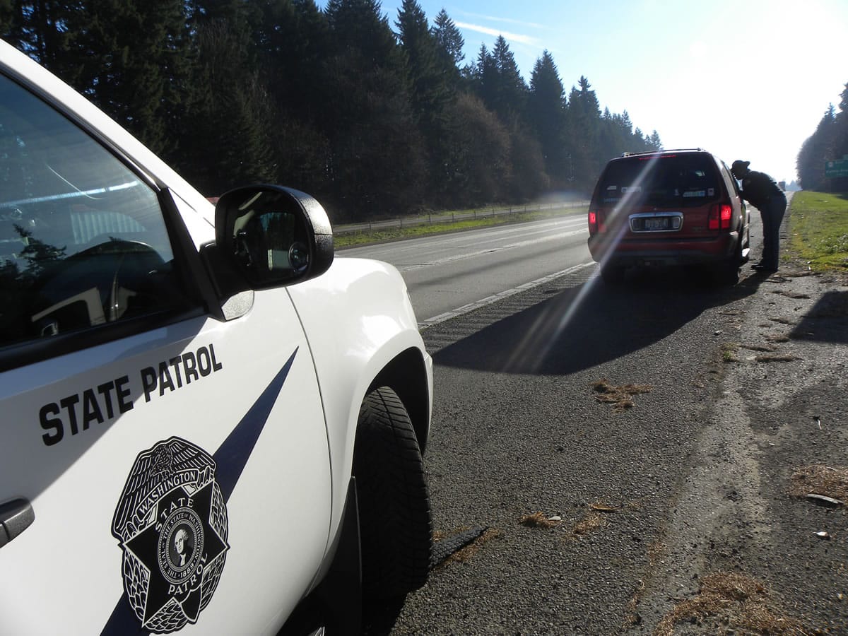 WSP holiday patrols stress safe arrivals The Columbian