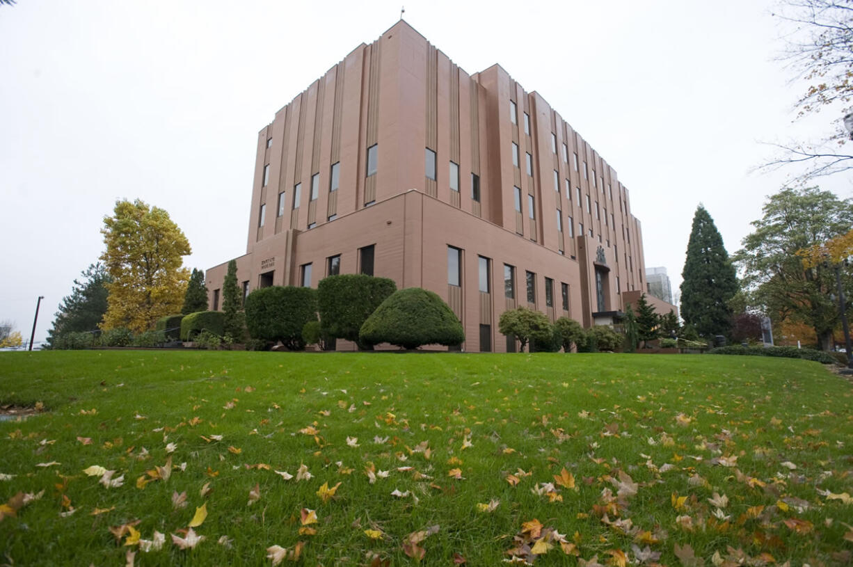 The Clark County Courthouse in downtown Vancouver.