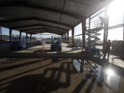 Construction is underway on a 21,600-square-foot complex at the Port of Camas-Washougal's Steigerwald Commerce Center.