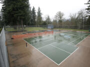 Hathaway Park's tennis courts in Washougal will be transformed into pickleball courts, a similar sport with a racket and ball.