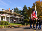 The 29th Annual Lough Legacy Veterans Parade pays tribute to veterans along Officers Row in Vancouver.