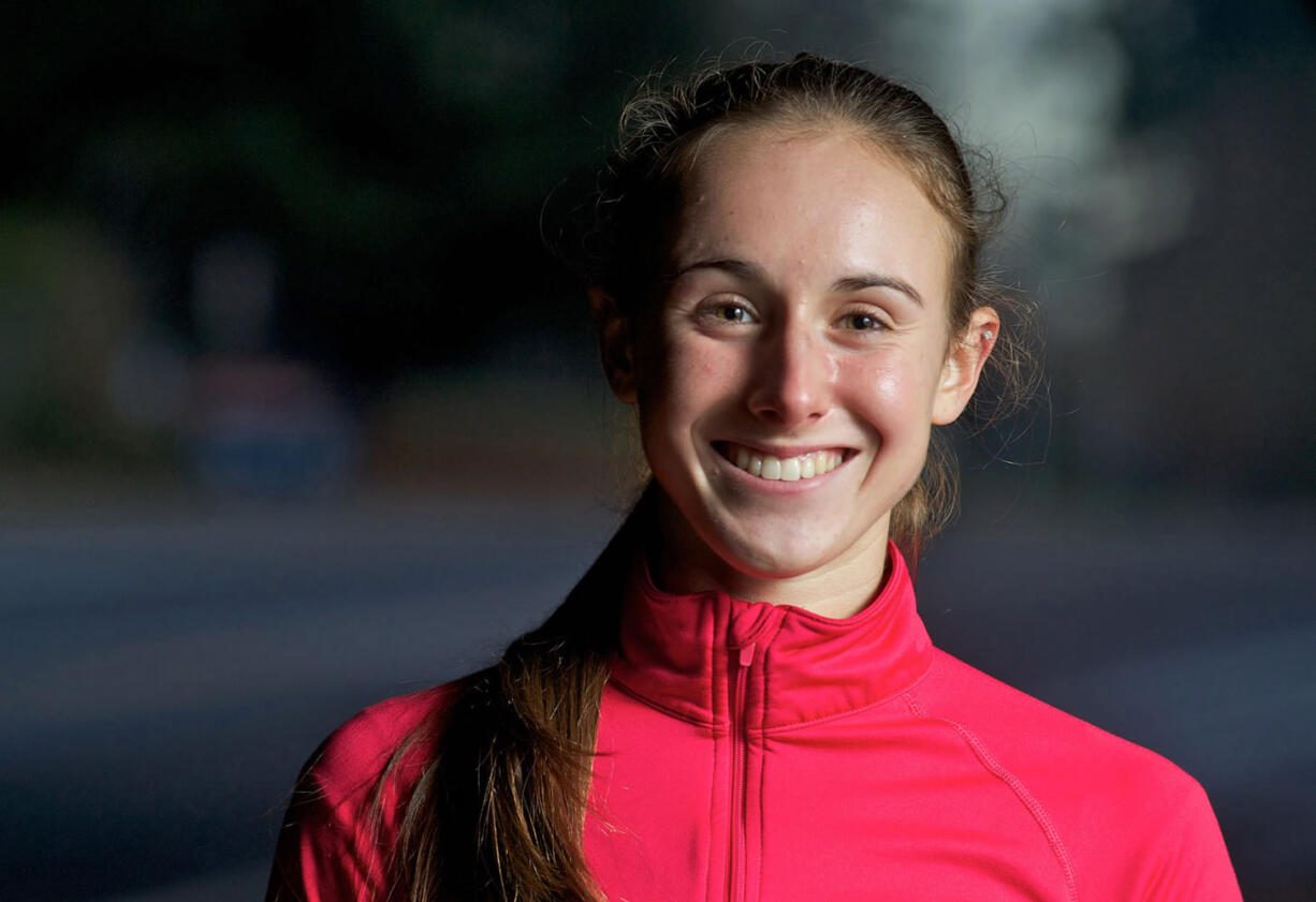 Camas High School's Alexa Efraimson poses for a portrait on Thursday December 19, 2013.