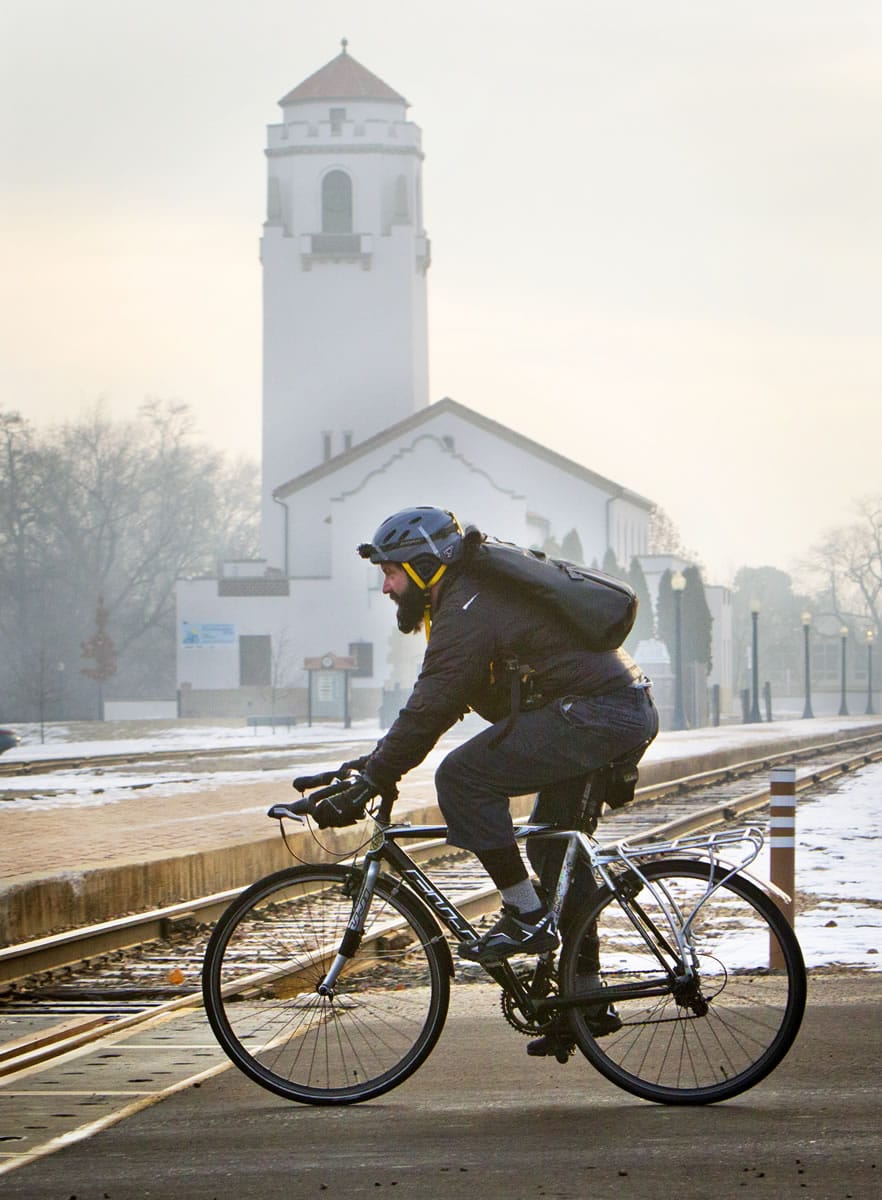 Bart Kline's Blue Rabbit Delivery Service has a daily mail route from the Borah Post Office in Boise, Idaho, to a law office in the Bench section of the city. Outside of mail, his delivery fee is 15 percent.