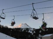 Mount Hood Meadows got a jump on the season Saturday when it ran its Buttercup chairlift for four hours.