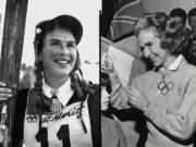 Right: &quot;Gretchen Fraser, a housewife of Vancouver, Wash., is all smiles after placing second in the Women's Alpine combined ski test, at St. Moritz, Switzerland,&quot; The Associated Press reported on Feb. 4, 1948. &quot;By placing second, Gretchen accomplished something no American ever had done before winning a medal in an Olympic skiing event,&quot; the photo caption continued.