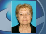 Donna Davis, 72, went missing Sunday night.