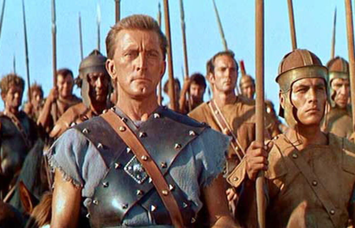 The troops rallied behind Spartacus.