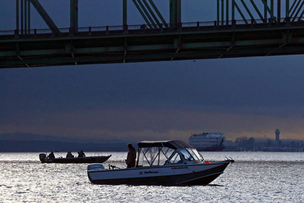 Spring chinook anglers in the lower Columbia River fish on average 45 hours for each salmon landed and 55 hours per kept fish.