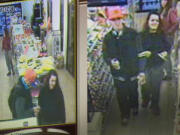 Vancouver police say the male suspect in the surveillance photo pulled a knife on a 7-Eleven clerk Sunday night.