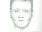 The Washougal Police Department released this composite sketch of one of the suspects in a home invasion.