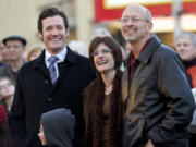 Tim Leavitt, at left, is mayor of Vancouver.