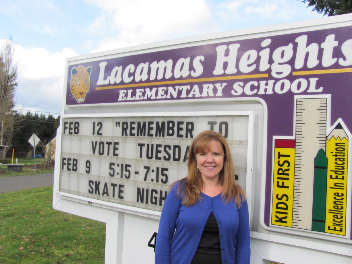 Julie Mueller is the new principal of Lacamas Heights Elementary School.