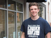 John Grall was honored as Youth of the Year for all Boys &amp; Girls Clubs in the Portland metro area.