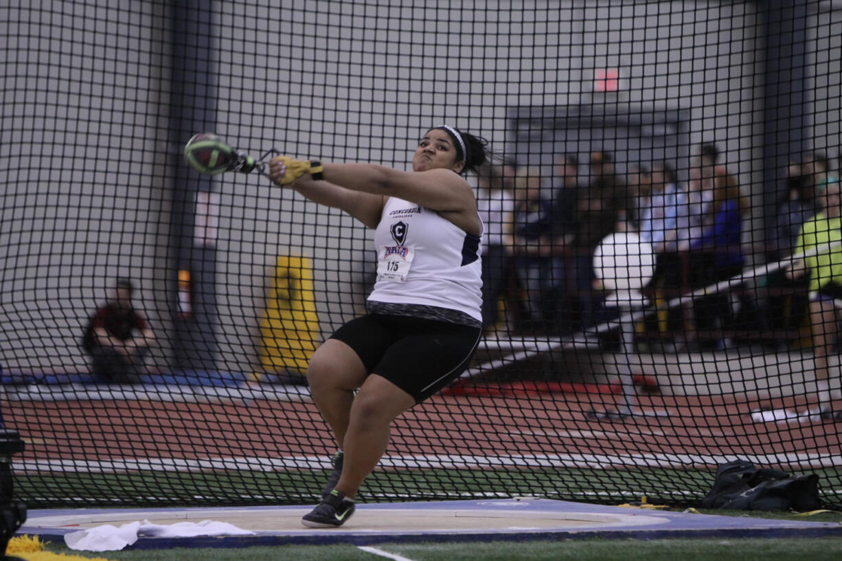 Gabi Dixson, Concordia University track and field