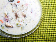 Pastrami and Mussel Chowder.