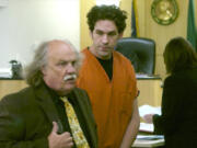 Brent Woodall made his first appearance in Clark County Superior court Wednesday, July 11, 2012.