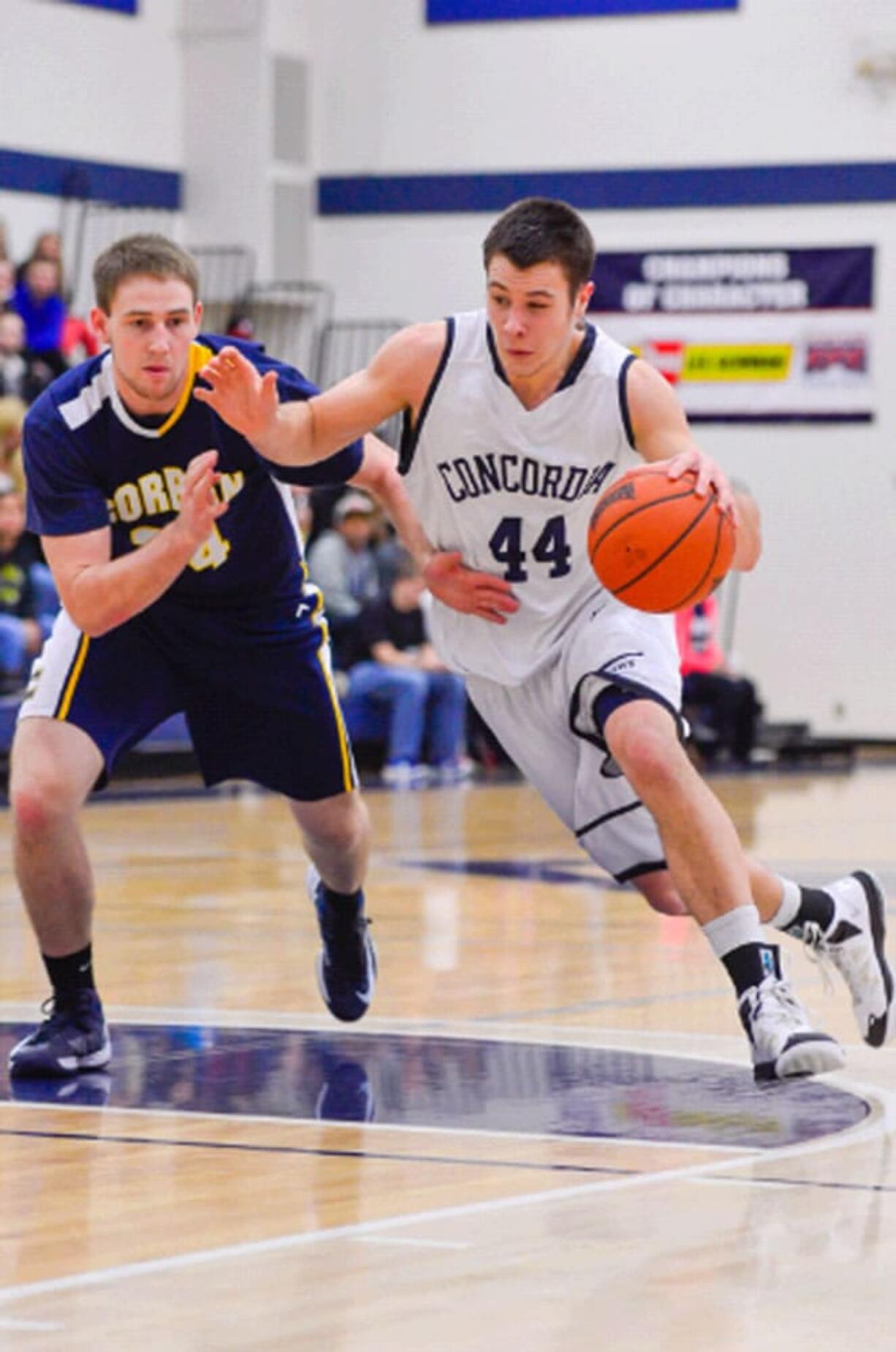 Concordia's Adam Herman (44) garnered some very nice postseason individual honors as a junior, but looks to team success in his final season with the Cavaliers.