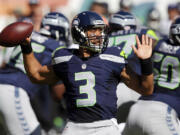 Seattle Seahawks quarterback Russell Wilson (3) and the Seahawks will open the 2013 season on Sept.