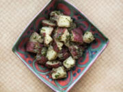 You don't need many ingredients for great potato salad: just good potatoes, fresh herbs, and flavorful vinegar and oil.