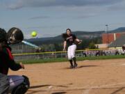 Harli Hubbard celebrated her 17th birthday by striking out 13 Union Titans on April 22. The Camas High School junior allowed only two hits and two walks in seven innings pitched.