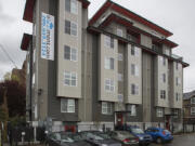 The aPodment apartment in Sammamish is one of nearly 50 microhousing buildings to have been built in the Seattle over the past several years.