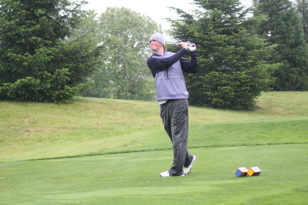 Brian Humphreys captured the state championship for the Papermakers Wednesday, at Camas Meadows.