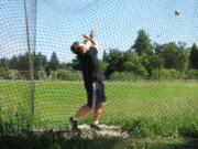 Triton Pitassi captured the Washington State Hammer Title, with a throw of 191 feet, 4 inches, May 27, in Centralia.