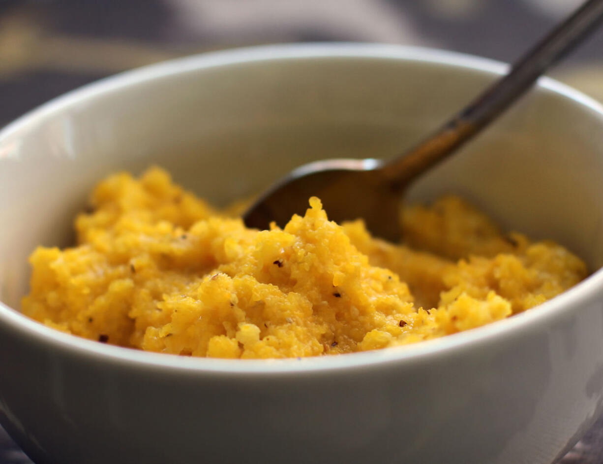 Freeze-dried corn powder is the secret to great polenta.