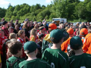 East County Little League baseball and softball players, coaches, parents, family members and friends gathered for closing ceremonies Wednesday, at George Schmid Memorial Park in Washougal.