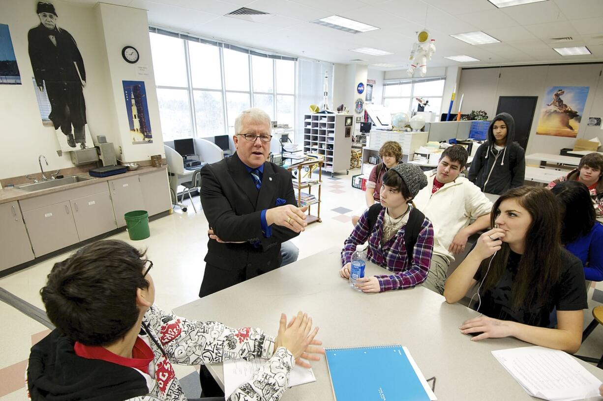 Mike Murray worked with NASA and taught science and astronomy in Clark County schools for 39 years.