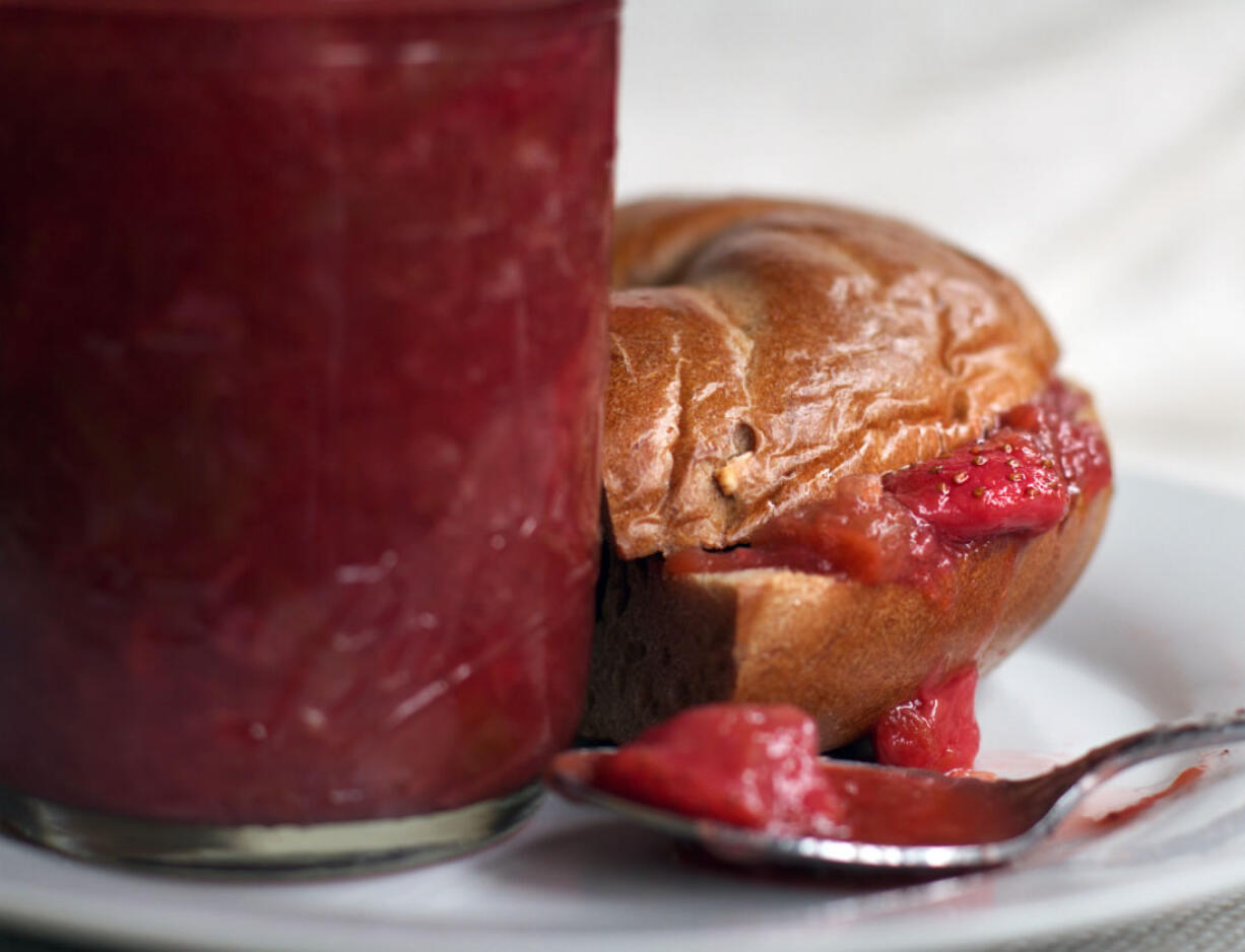 Strawberry-rhubarb jam