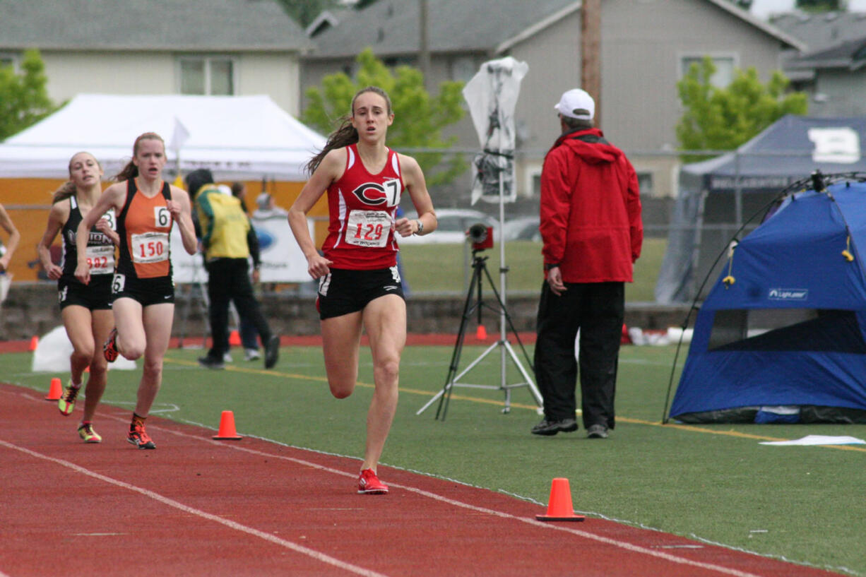 Camas runner Alexa Efraimson finished in third place at the World Championships, held July 10 to 14, in Ukraine.