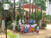 Photos provided by Connie Jo Freeman
Freeman described the Home of Love as &quot;an oasis in the midst of chaos.&quot; The orphanage provides housing and education for 87 girls, ranging in age from 5 to 18. Chennai, India, is a city with a population of 12 million.