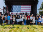 A local resident was among the 10 finalists for the Sing Fourth contest at the Fort Vancouver July 4th celebration.