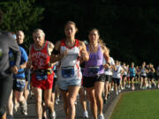 The ninth Lacamas Lake half marathon, and 4-mile run and walk event, begins at 7:30 a.m.