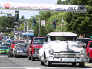 Cars from several generations were among the hundreds on view during Saturday's Cruisin' the Gut event on Vancouver's Main Street.