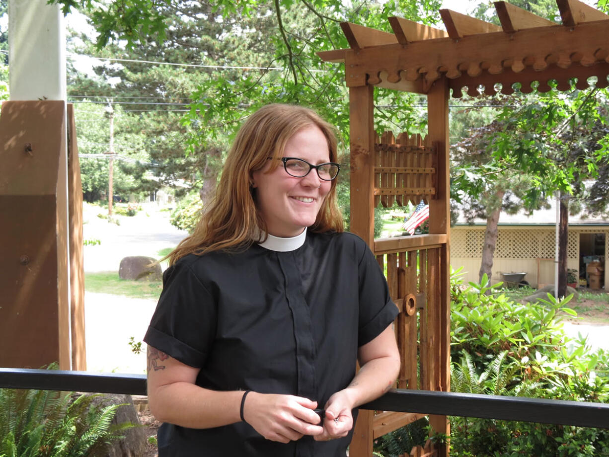 Rev. Jessie Vedanti was recently ordained and installed as the new vicar at St.