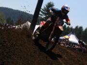 The 2012 AMA Washougal National featured a ton of action on the dirt and in the air Saturday, at Washougal Motocross Park.