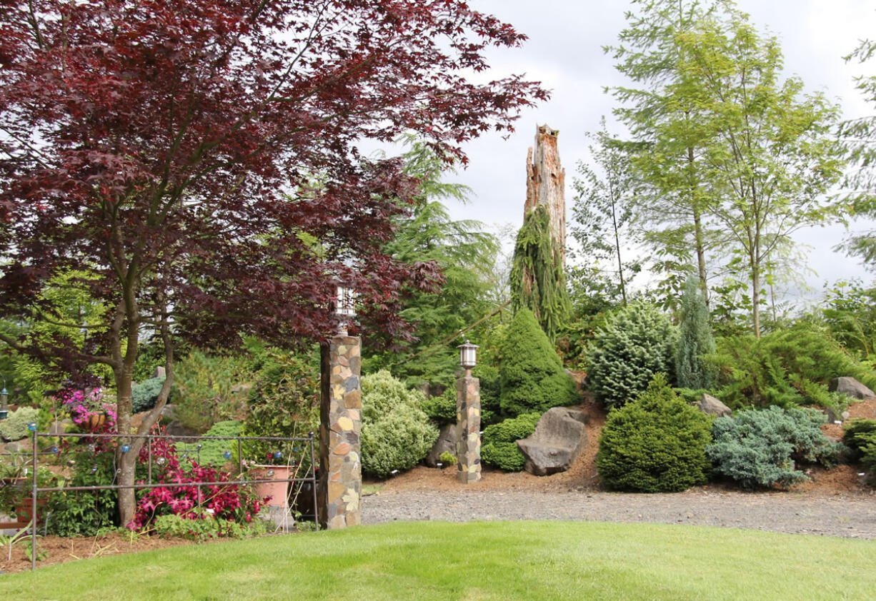 Rob Rosser
DJ and Roger Miles' gardens feature an impeccable collection of artwork and specimen plants.