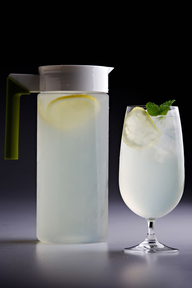 Mint and Sage Lemonade.