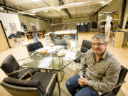 Jeff Shafer, shown here in a 2011 photo at Agave Jeans headquarters in Ridgefield, hopes his new online company Blue Denim will appeal to socially conscious young people who want high-quality denim products made in the U.S.