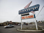 The owners of the Steakburger &amp; Golf-O-Rama in Hazel Dell are interested in selling the 51-year-old eatery.