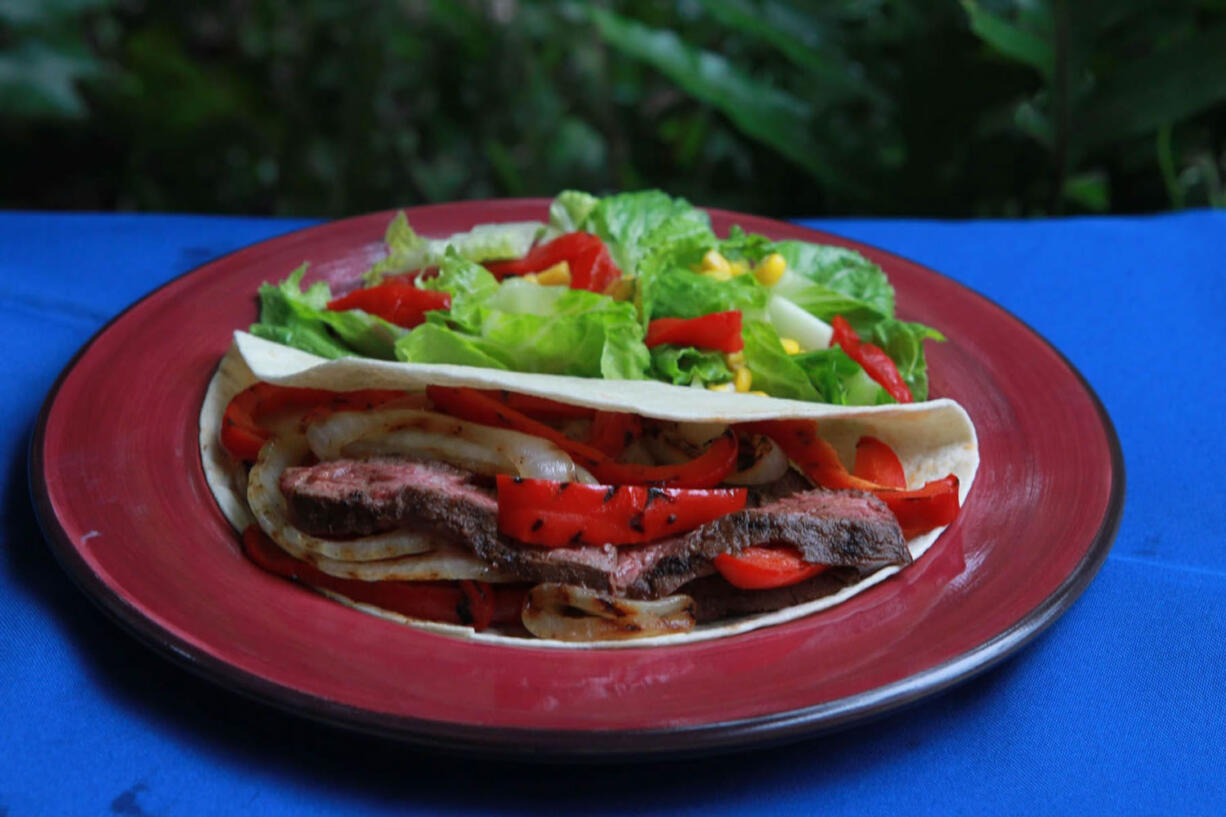 Enjoy the earthy flavors of the Southwest with this steak fajita.