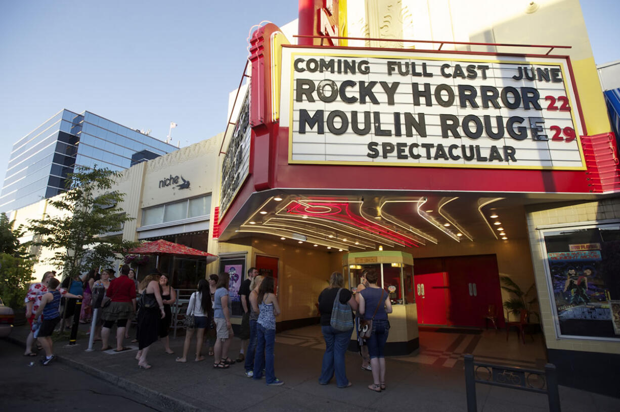 The Kiggins Theatre showed the movie Moulin Rouge with a costume contest as well as a sing along earlier this summer.